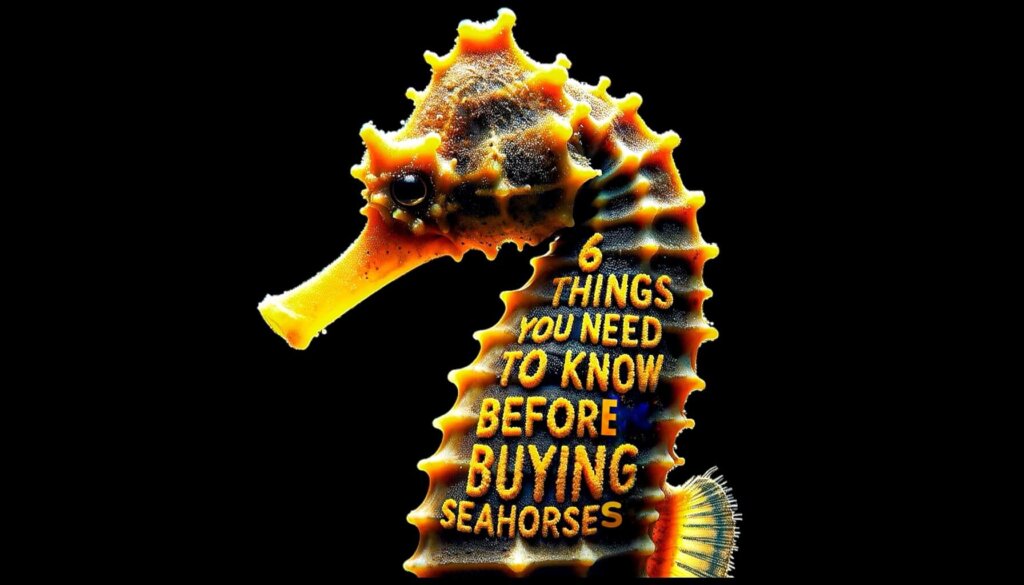 6 Things You Need to Know Before Buying Seahorses