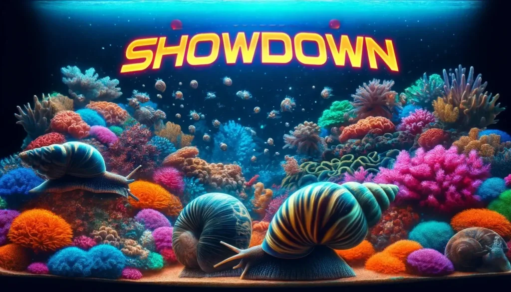 The Showdown: Black Foot Trochus Snails vs. Pyramid Turbo Snails – Which Wins the Prize?