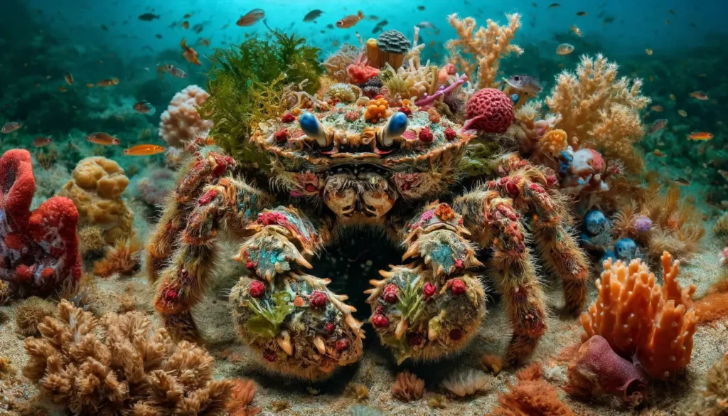 Decorator Crabs in reef blog