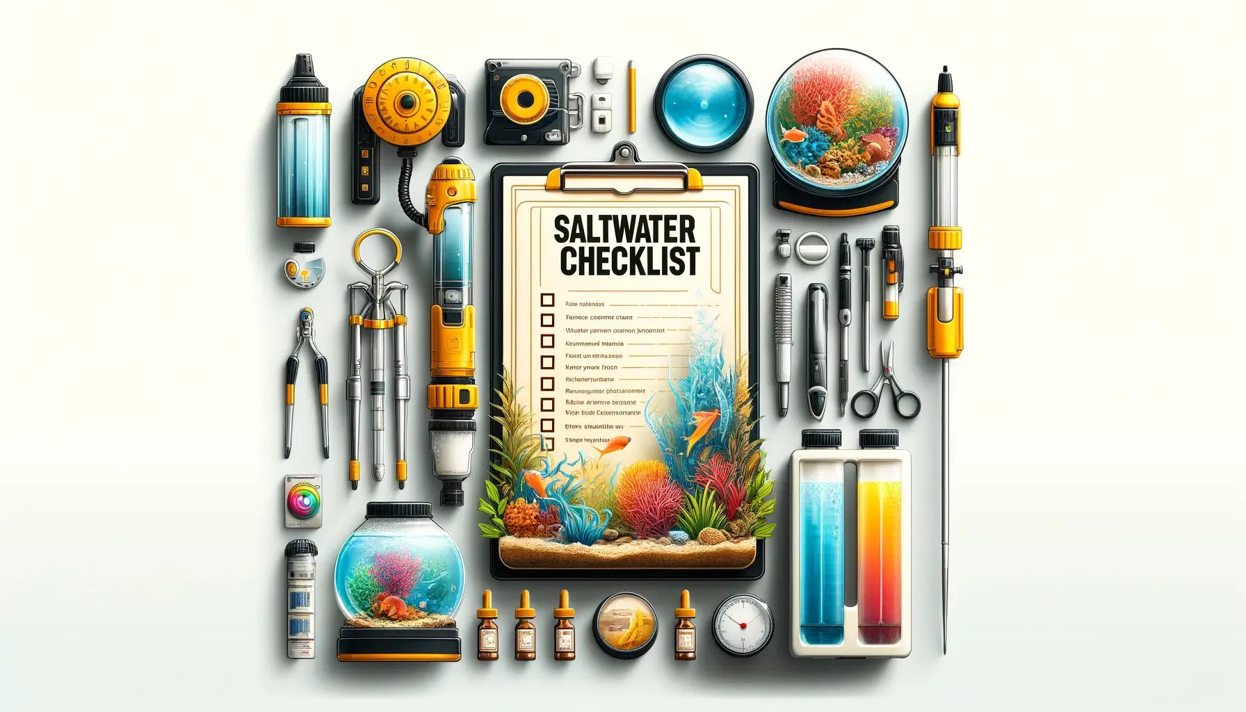 Saltwater-Aquarium-Maintenance-Checklist-A-Comprehensive-Guide Aquarium Keeping