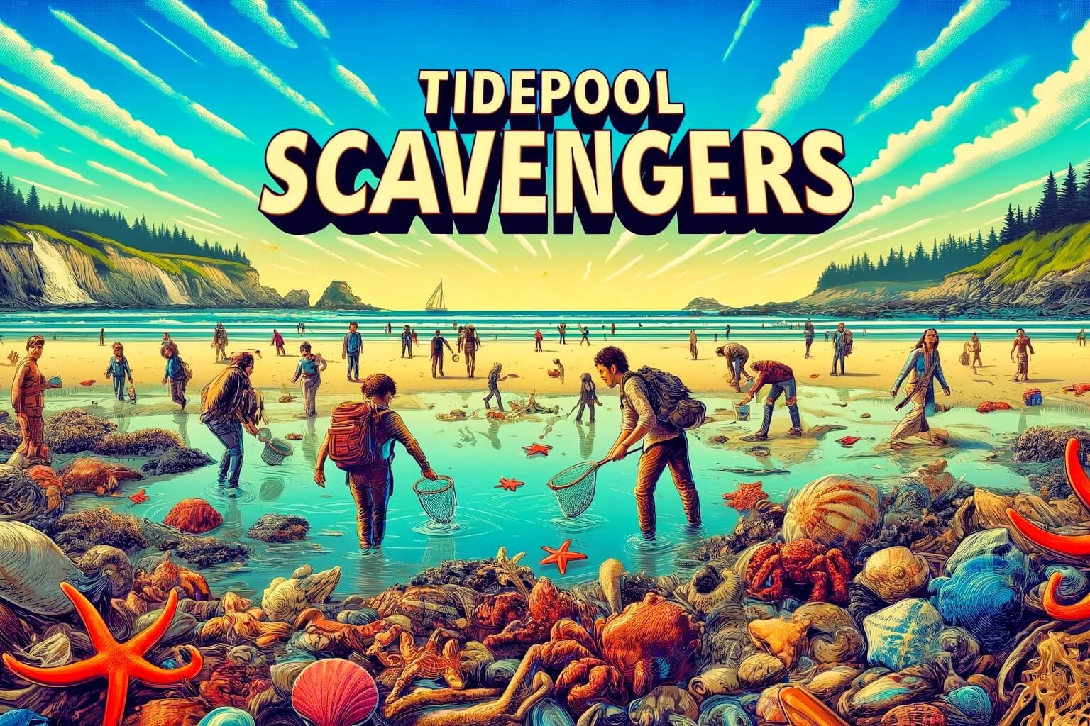 Tidepool Scavengers: The Ultimate Clean-Up Crew Competition