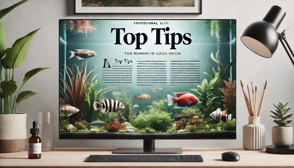 Top Tips for Setting Up Your First Aquarium